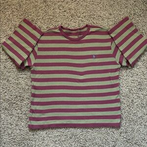 Y2K 90s Polo Ralph Lauren Striped Top